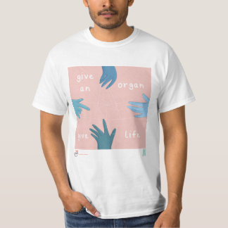T-shirt de sensibilisation au don d'organes