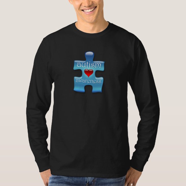 T-shirt de sensibilisation sur l'autisme (b) (Devant)