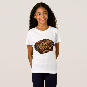 T-shirt de serpent de T-shirt de python de boule