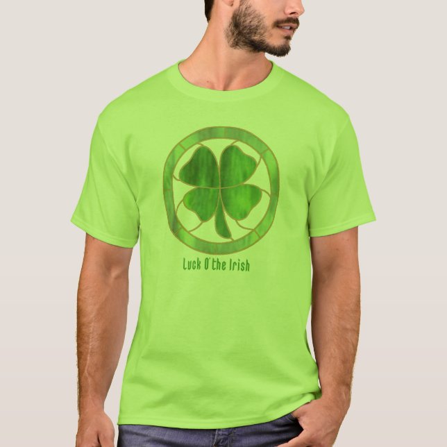 T-shirt de shamrock (Devant)