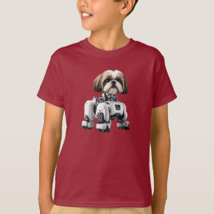 T-shirt de Shih Tzu Robot Kid's
