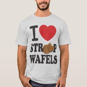 T-shirt de signature d'iLoveStroopwafels.com