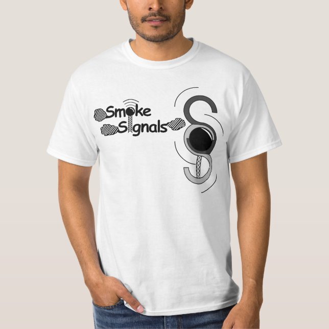 T-shirt de signaux fumigènes - #1 (Devant)