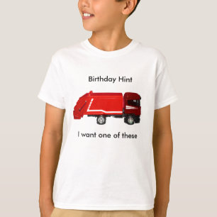 T-shirt de signe d'anniversaire (6-8 années)
