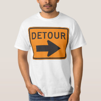 T-shirt de signe de DÉTOUR !