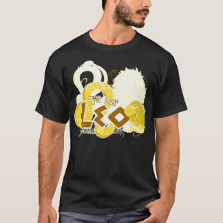 T-shirt de signe de zodiaque d'horoscope de Lion