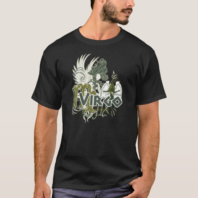 T-shirt de signe de zodiaque d'horoscope de Vierge (Devant)
