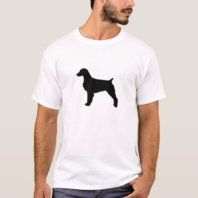 T-shirt de silhouette de la Bretagne (Devant)