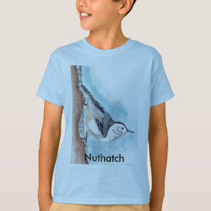 T-shirt de sittelle pour des enfants