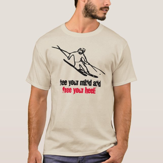 T-shirt de ski alpin (Devant)