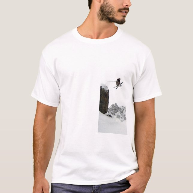 T-shirt de ski, s'il est trop raide (Devant)