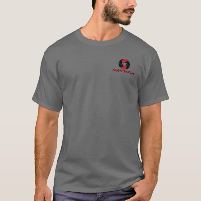 T-shirt de SLAMA - gris (Devant)