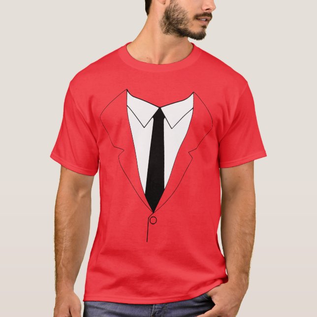 T-shirt de smoking (Devant)