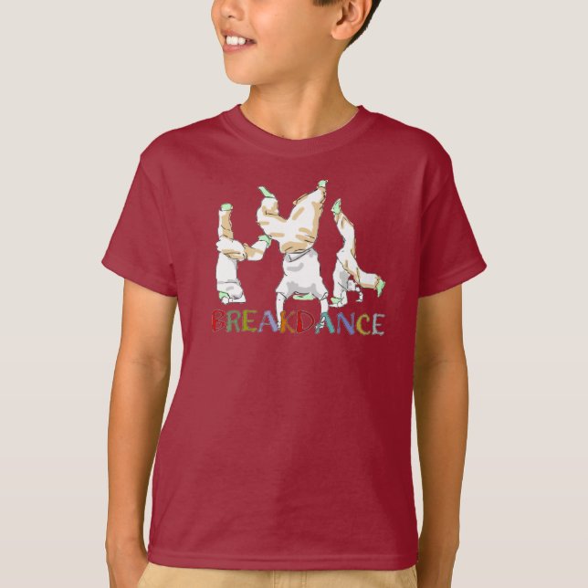 T-shirt de smurf d'enfants (Devant)