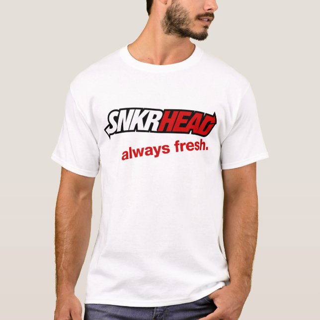 T-shirt de SNKRHEAD (Sneakerhead) (Devant)