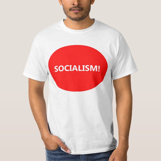 T-shirt de socialisme (Devant)
