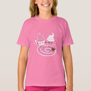 T-shirt de soeurs de yogourt glacé