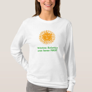 T-shirt de solstice d'hiver premier