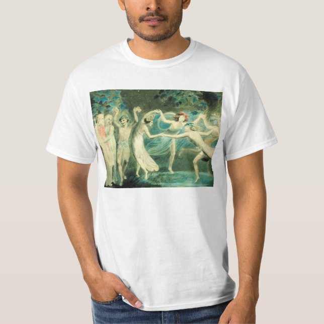 T-shirt de songe d'une nuit d'été de William Blake (Devant)