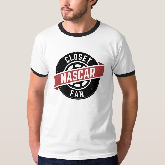 T-shirt de sonnerie de ClosetNASCARFan (Devant)