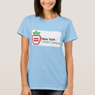 T-shirt de sonnerie de dames de logo de NYUL