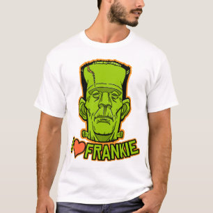 T-shirt de sonnerie de Halloween Frankenstein