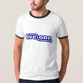 T-shirt de sonnerie de marche avant de "five-one"
