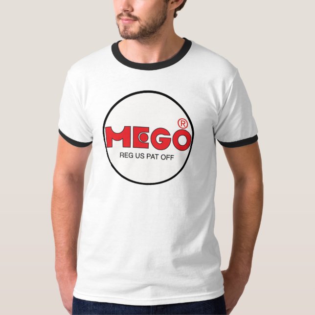 T-shirt de sonnerie de Mego (Devant)