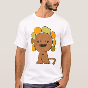 T-shirt de sonnerie de mélange de lion