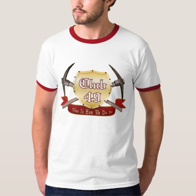 T-shirt de sonnerie du club 49 (Devant)