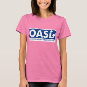 T-shirt de sonnerie du mélange des femmes de logo