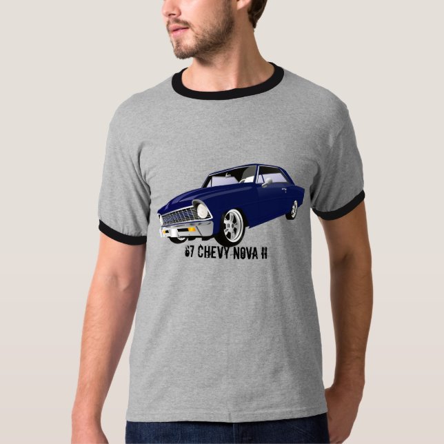 T-shirt de sonnerie du nova II de 67 Chevy (Devant)