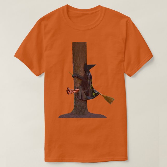 T-shirt de sorcière écrasé (Design devant)