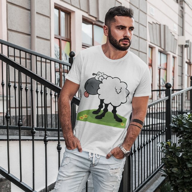 T-shirt de sortie de la langue de mouton (Créateur téléchargé)