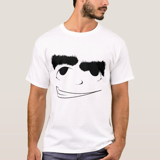T-SHIRT DE SOURCILS (Devant)