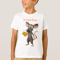 T-shirt de souris de Toon de fromage de Nacho