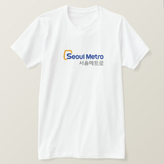 T-shirt de souterrain de métro de Séoul Corée