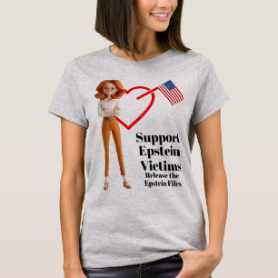 T-shirt de soutien aux victimes Epstein