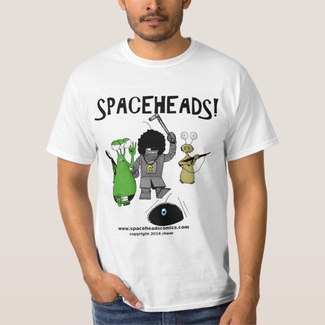 T-shirt de Spaceheads (Devant)