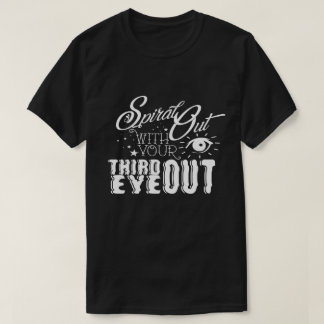 T-shirt De spirale pièce en t de base -
