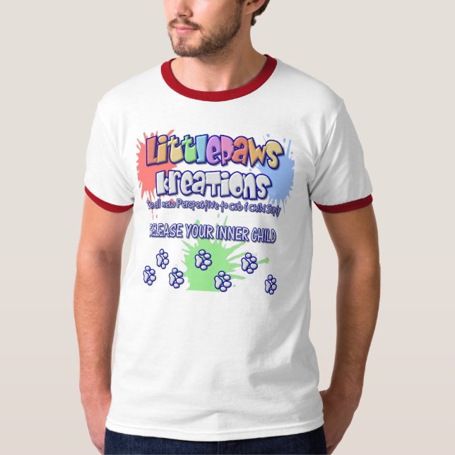 T-shirt de sponsor de LittlePaws Kreations (Devant)