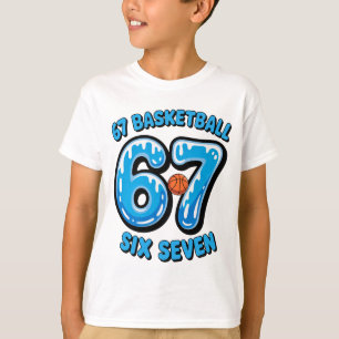 T-shirt de sport 67 Basketball Six Seven Meme
