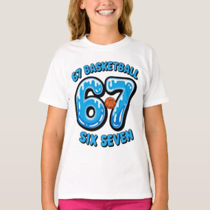T-shirt de sport 67 Basketball Six Seven Meme