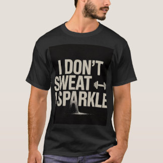 T-shirt de sport drôle pour salle de sport — "Je n