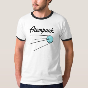 T-shirt de Spoutnik d'hommes d'Atompunk