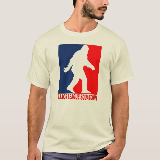T-shirt de Squatchin de ligue (Devant)