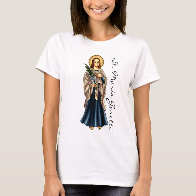 T-shirt de St Maria Goretti (Devant)