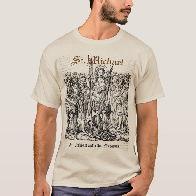 T-shirt de St Michael - hommes (Devant)