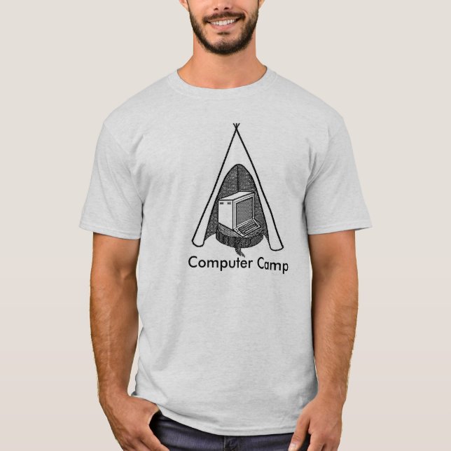 T-shirt de stage d'informatique (Devant)