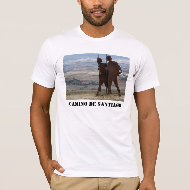 T-shirt de statue de pèlerin (Devant)